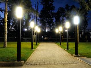 Cuatro formas de iluminar espacios de exterior. , Griscan diseño iluminación Griscan diseño iluminación Сад Алюміній / цинк