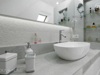 Strefa relaksu, TOKA + HOME TOKA + HOME Modern bathroom پتھر