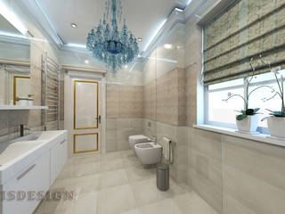 Дом в Карловых Варах, ISDesign group s.r.o. ISDesign group s.r.o. Klasik Banyo