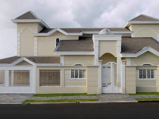 Residencia Ribeirão Preto , Luciano Esteves Arquitetura e Design Luciano Esteves Arquitetura e Design Rumah Klasik