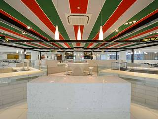 Cafeterias for EON Free Zone , Aijaz Hakim Architect [AHA] Aijaz Hakim Architect [AHA] Commercial spaces