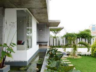 Residential Bungalow, NA ARCHITECTS NA ARCHITECTS Modern Houses