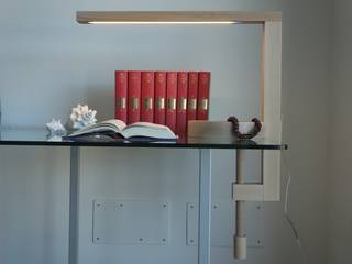 lampada led mod. VIT, Frigerio Paolo & C. Frigerio Paolo & C. Scandinavian style living room Wood Transparent Lighting