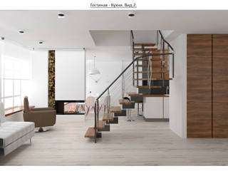 чистый проект, Circus28_interior Circus28_interior Minimalist corridor, hallway & stairs