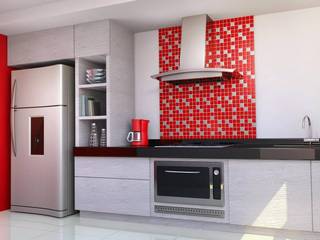 Projeto, Drika Passos Design Drika Passos Design Cozinhas modernas