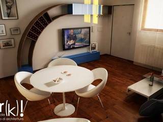 Circle_House, arkfattoriale arkfattoriale Moderne Wohnzimmer