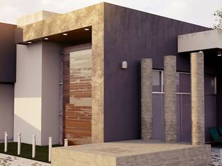 Casa de Campo MM, Modulor Arquitectura Modulor Arquitectura Modern houses Concrete Grey