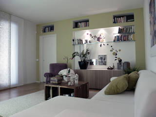 Interno I.3, Green Studio architettura + design Green Studio architettura + design Modern living room