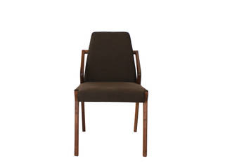 Silla Boomerang, BREUER ESTUDIO BREUER ESTUDIO Casas modernas Madera maciza Multicolor