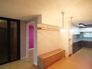 샛별마을 라이프 APT 109㎡ (before & after) , Light&Salt Design Light&Salt Design Salas de estar modernas