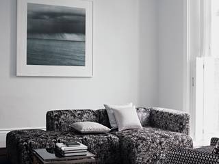 BIANCO e NERO JaneChurchill, Emporio del Tessuto Emporio del Tessuto Modern living room Textile Amber/Gold