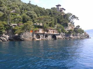 Villa a Portofino, Gottardo Lavarello Associati Gottardo Lavarello Associati Casas de estilo moderno