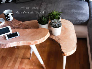 Coffee Table Moon BIG / Stoliki kawowe Moon small, D2 Studio D2 Studio غرفة المعيشة خشب Wood effect