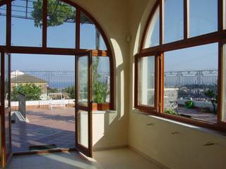 Restauro e Consolidamento villa ottocentesca a Messina, Ing. Edoardo Contrafatto Ing. Edoardo Contrafatto Classic style conservatory