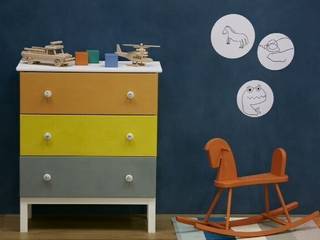 Komoda dziecięca, PatyNowy PatyNowy Nursery/kid’s room لکڑی Wood effect