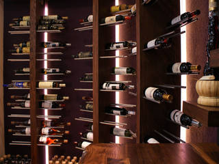 Proyecto Cava Modular, BREUER ESTUDIO BREUER ESTUDIO Wine cellar لکڑی Wood effect