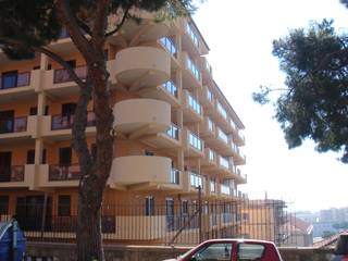 Complesso Residenziale a Messina Viale Italia, Ing. Edoardo Contrafatto Ing. Edoardo Contrafatto Casas de estilo moderno