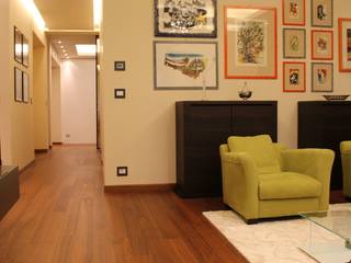 Appartamento a Bagheria PA - 2013, Giuseppe Rappa & Angelo M. Castiglione Giuseppe Rappa & Angelo M. Castiglione Modern living room Wood Wood effect