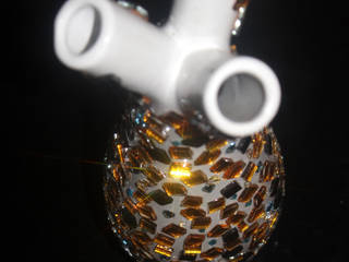 Tiffany & Swarovski Dance on, Vase 40cm, ribbon-diamond-coop ribbon-diamond-coop Salas modernas