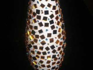 Tiffany & Swarovski Dance on, Vase 40cm, ribbon-diamond-coop ribbon-diamond-coop Dormitorios de estilo moderno