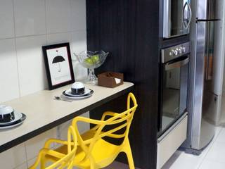 APARTAMENTO ATS, TAED ARQUITETURA TAED ARQUITETURA Modern kitchen