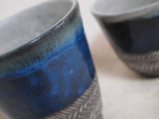 紺青釉カップ, 中ムラ ミホ 中ムラ ミホ Kitchen Pottery