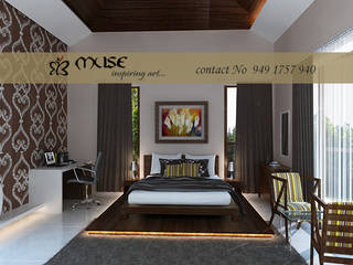 Residential pProjects, Muse Interiors Muse Interiors Спальня