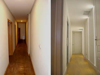 Reforma de vivienda unifamiliar, CPETC CPETC Moderner Flur, Diele & Treppenhaus