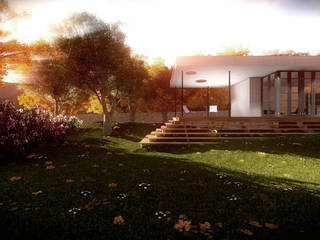 Casa Jardín, Ibu 3d Ibu 3d Giardino moderno