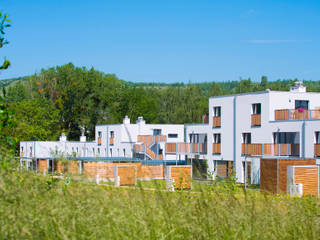 Eco - quartier de la Fontaine Saint - Jean, artau architectures artau architectures Modern houses