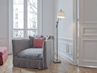 LE MARAIS, PARIS, Ardesia Design Ardesia Design クラシックデザインの リビング