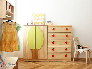 apple_국민베이비장, 소르니아 소르니아 Nursery/kid’s room لکڑی Wood effect