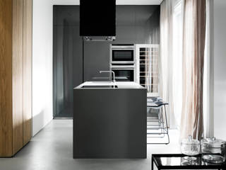 private apt in Milano, StudioCR34 StudioCR34 Minimalistische Küchen