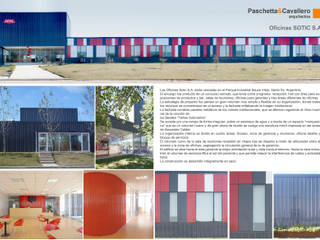 ​Oficinas Sotic S.A., Paschetta&Cavallero Arquitectos Paschetta&Cavallero Arquitectos Study/office