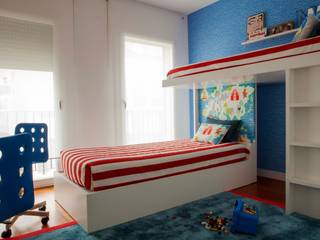 Apartamento Eclético, Spacemakers Spacemakers Dormitorios infantiles de estilo moderno