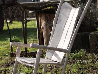 Fauteuil blanc, O Création Bois O Création Bois Mais espaços