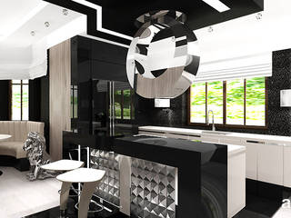 THE SECRETS OF PRESTIGE | II | Wnętrze rezydencji , ARTDESIGN architektura wnętrz ARTDESIGN architektura wnętrz Eclectic style kitchen