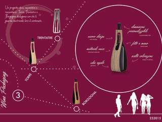 Wine Packaging - dove la naturale maturazione si trasforma in eleganza -, studio d-quadro studio d-quadro Espacios comerciales