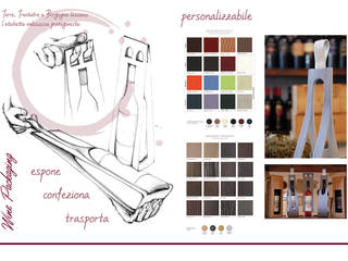 Wine Packaging - dove la naturale maturazione si trasforma in eleganza -, studio d-quadro studio d-quadro Spazi commerciali