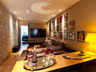 Sala de estar e living, Flaviane Pereira Flaviane Pereira Livings de estilo moderno