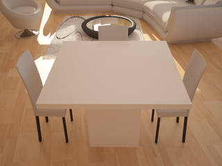 Diseño de Muebles, Renders SLB Renders SLB Comedores de estilo minimalista