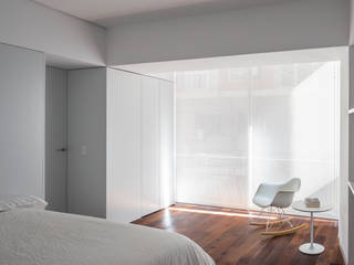 Interior en Murcia, Balzar Arquitectos Balzar Arquitectos Dormitorios mediterráneos Madera Acabado en madera