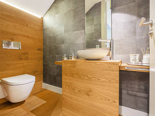 CHALET VALDEMARIN, Tarimas de Autor Tarimas de Autor Moderne Badezimmer Holz