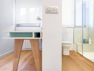 CHALET MAJADAHONDA, Tarimas de Autor Tarimas de Autor Minimalist Banyo Ahşap Ahşap rengi