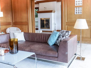 Staging einer Villa zum Verkauf, Home Staging Gabriela Überla Home Staging Gabriela Überla Salones de estilo clásico