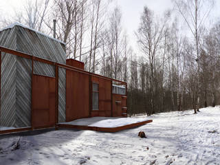 Летний дом, План_Б План_Б Modern houses