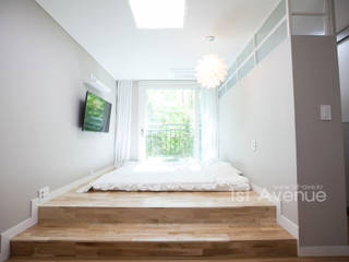 따뜻한 햇살이 있는 다둥이네 인테리어, 퍼스트애비뉴 퍼스트애비뉴 Mediterranean style bedroom