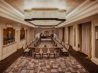 Hotel Bristol, a Luxury Collection Hotel, Warsaw, Ferreira de Sá Ferreira de Sá Eclectic style media room