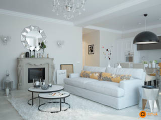 Crystal Ice, Artichok Design Artichok Design Classic style living room