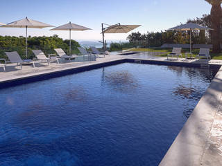A Dreamy Villa Project: Super Cannes, TLA Studio TLA Studio Hồ bơi phong cách hiện đại